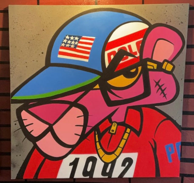 "Pink Lo" Canvas