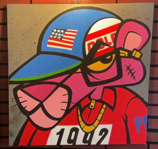 "Pink Lo" Canvas