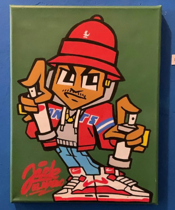 "LL Cool Jaek" Canvas