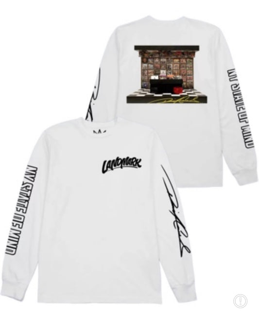 Danny Cortes x NY State of Mind Fat Beats Long Sleeve Tee