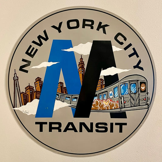 MTA Train Sign (Magnetic)